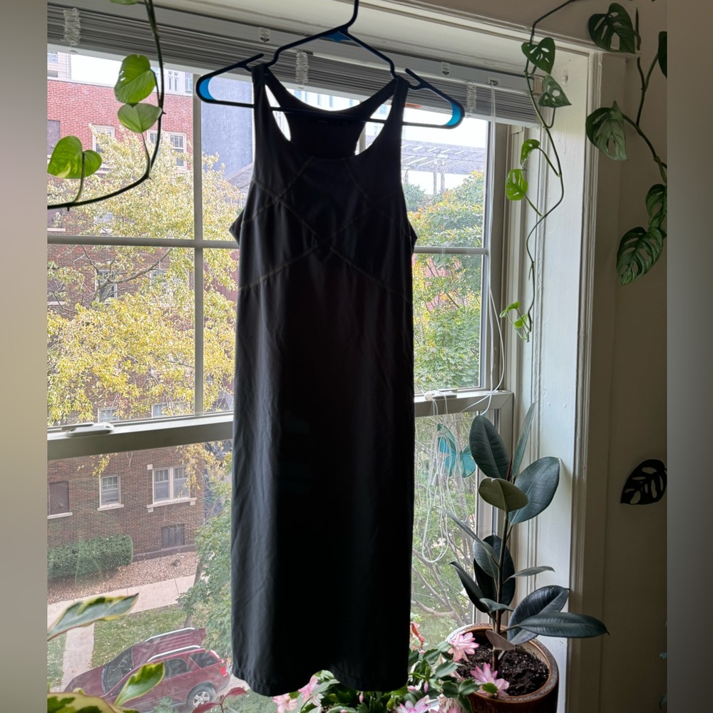 Prana Women’s Gray Barton Exercise Tank Dress Size Small